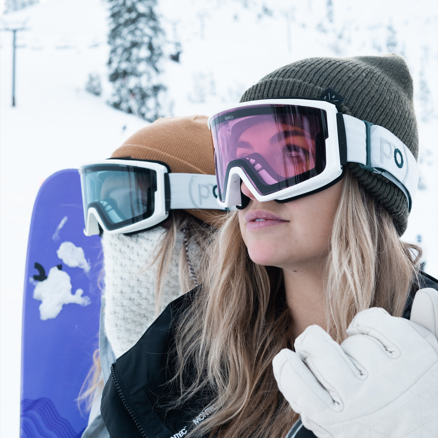 White-Out Ski & Snowboard Goggles (Cherry Lemonade Mirrored Lens)